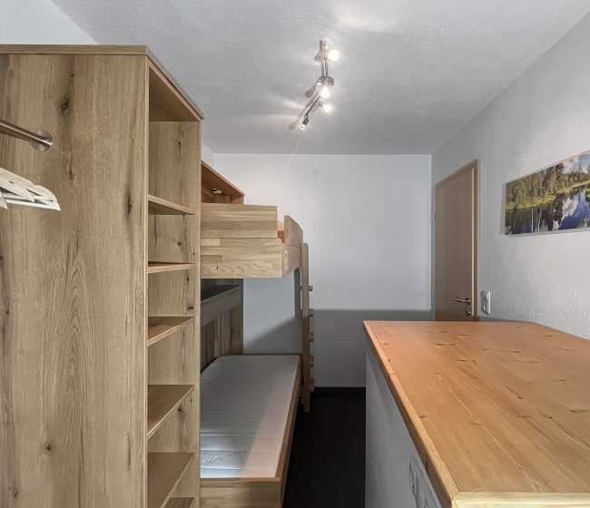 Schlafzimmer mit Stockbett